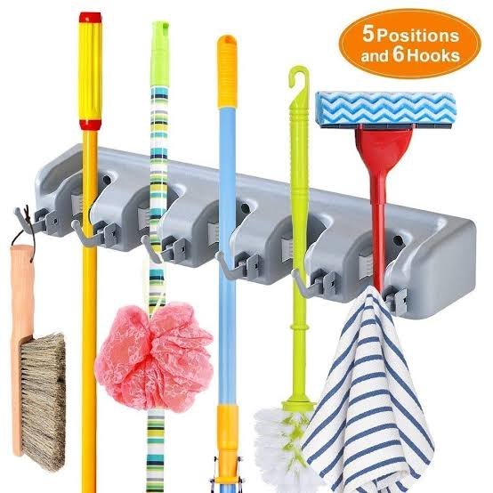 5 in 1 Mop Holder (Minimum Order Quantity 1 Carton/50 PCs)