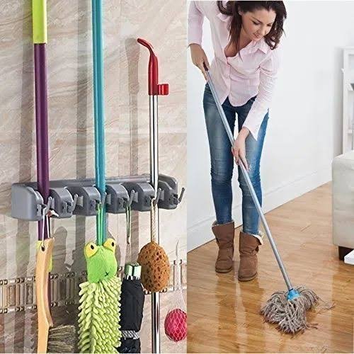 5 in 1 Mop Holder (Minimum Order Quantity 1 Carton/50 PCs)