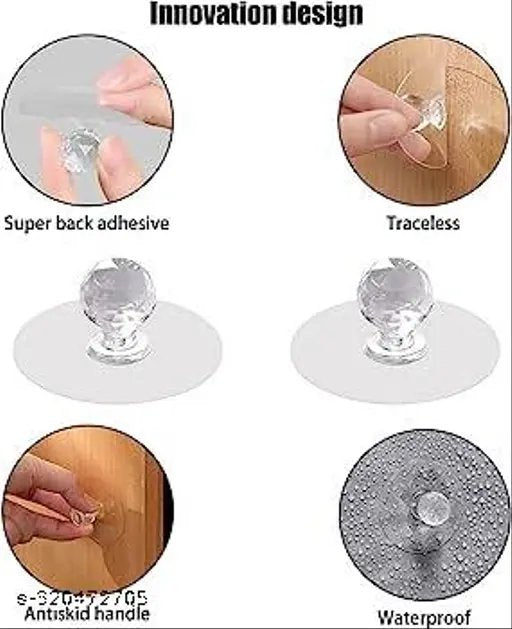 Pack of 10 - Crystal Diamond Strong Sticker (Minimum Order Quantity 1 Carton/5000 PCs)