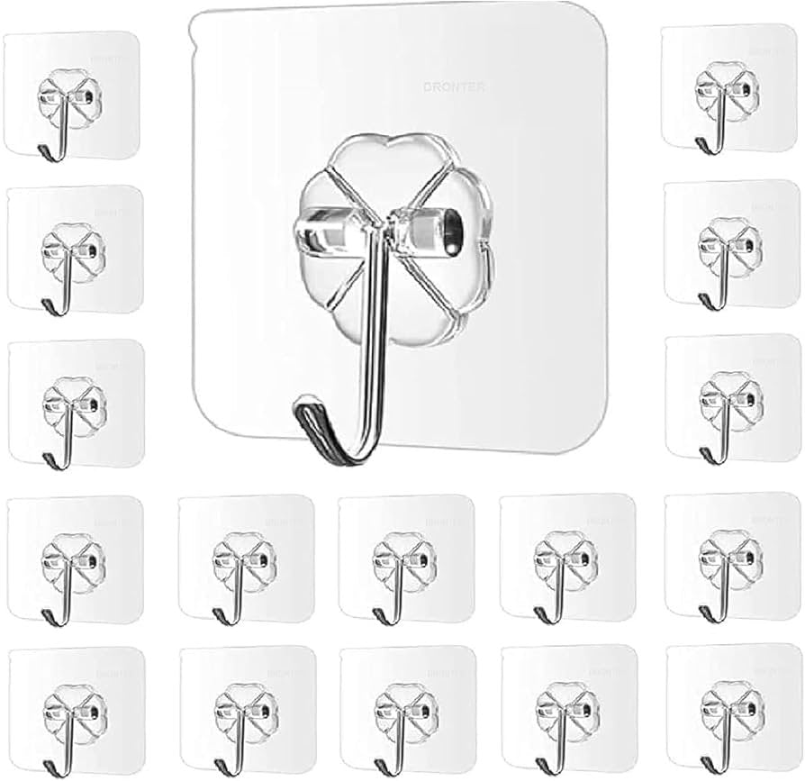 Self Adhesive Single Hook (Minimum Order Quantity 1 Carton/5000 PCs )