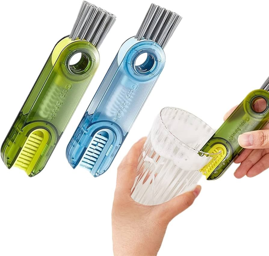 3 In 1 Bottle Gap Cleaner Brush (Minimum Order Quantity 1 Carton/500 PCs)