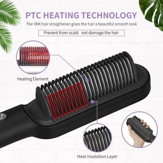 909 Hair Straightener brush (Minimum Order Quantity 1 Carton/60 PCs)