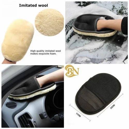 Car Cleaning Woolen Glove (Minimum Order Quantity 1 Carton/1000)