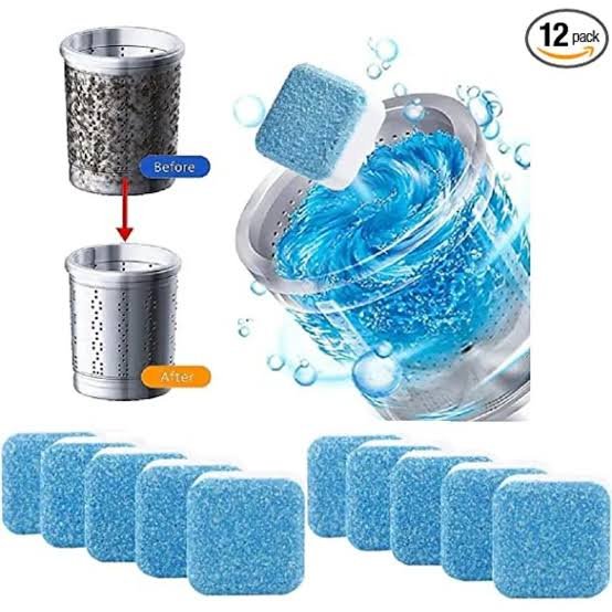 12 PCs Washing Machine Cleaning Tablet (Minimum Order Quantity 1 Carton/88 PCs)