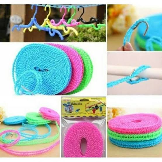 Plastic Clothesline 5 meter (Minimum Order Quantity 1 Carton/500 PCs)