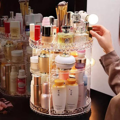 360 Rotating Makeup Organizer (Minimum Order Quantity 1 Carton/32 PCs)
