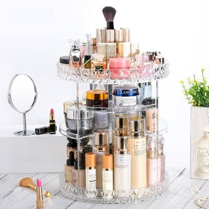 360 Rotating Makeup Organizer (Minimum Order Quantity 1 Carton/32 PCs)