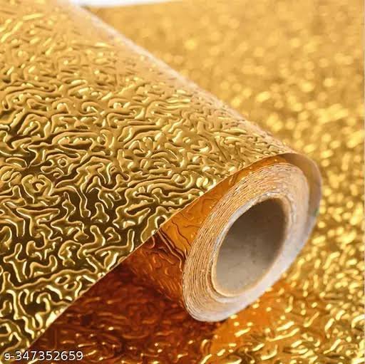 Golden Foil Sheet 40cm x 200cm (Minimum Order Quantity 1 Carton/150 PCs)