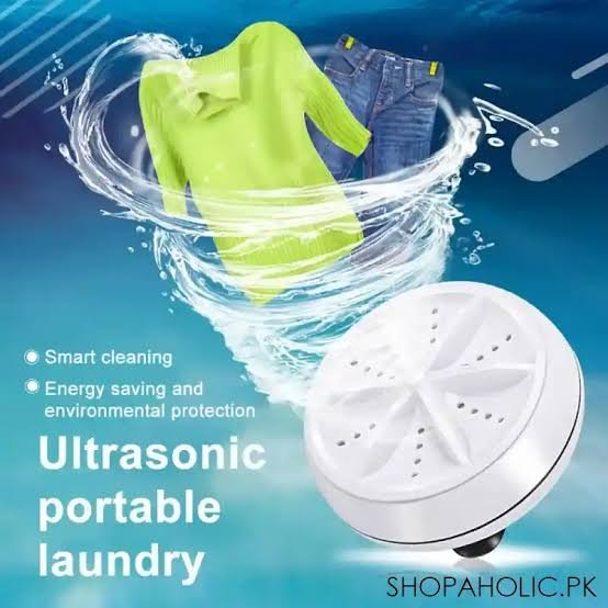 Mini Ultrasonic Washing Machine (Minimum Order Quantity 1 Carton/60 PCs)