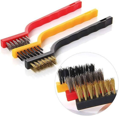 Set of 3 Wire Brush (Minimum Order Quantity 1 Carton/450 PCs)