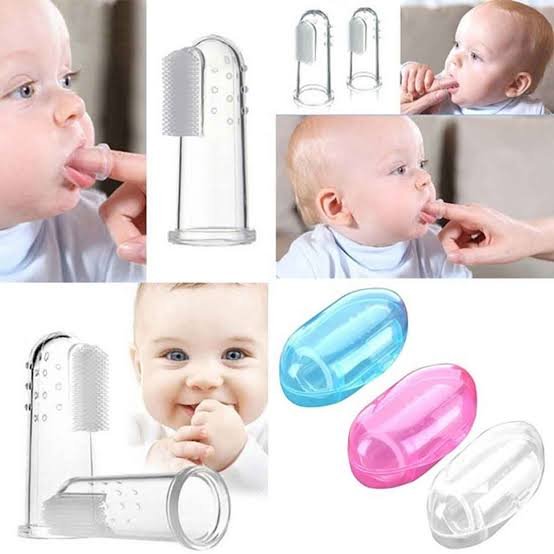 Baby Finger Toothbrush (Minimum Order Quantity 1 Carton/200 PCs )