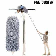 Foldable Grey Fan Duster (Minimum Order Quantity 1 Carton/100 PCs)