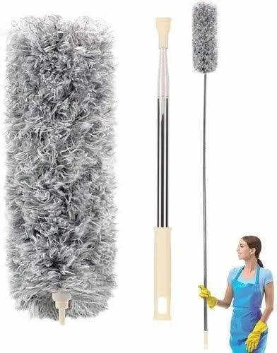 Foldable Grey Fan Duster (Minimum Order Quantity 1 Carton/100 PCs)