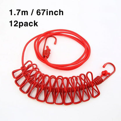 12 PCs Clothes pegs Stainless steel (Minimum Order Quantity 1 Carton/100 PCs)