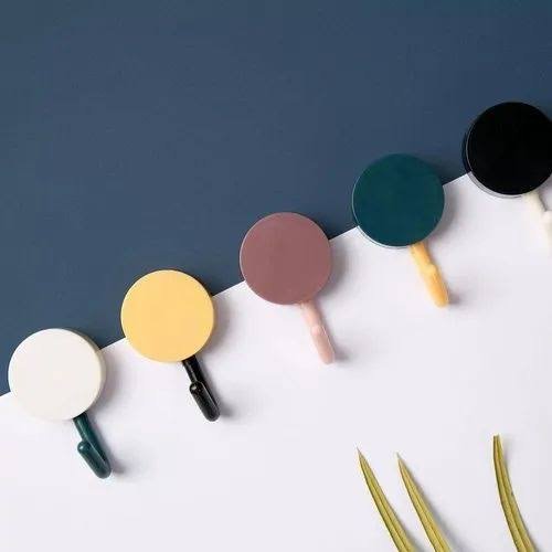 Creative Plastic Sticky Hooks (Minimum Order Quantity 1 Carton/5000 PCs)