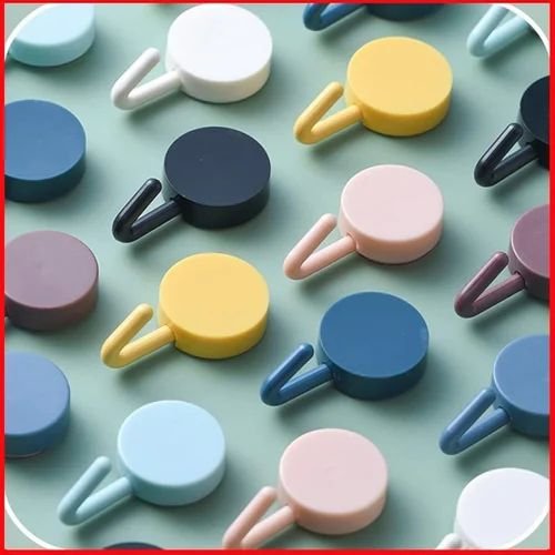 Creative Plastic Sticky Hooks (Minimum Order Quantity 1 Carton/5000 PCs)