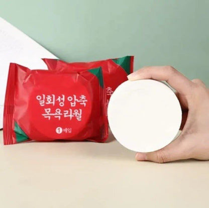 Disposable Compressed Bath Towel (Minimum Order Quantity 1 Carton/500 PCs)