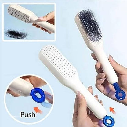 Self Cleaning Hair Brush (Minimum Order Quantity 1 Carton/300 PCs)