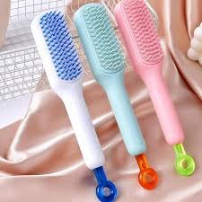 Self Cleaning Hair Brush (Minimum Order Quantity 1 Carton/300 PCs)
