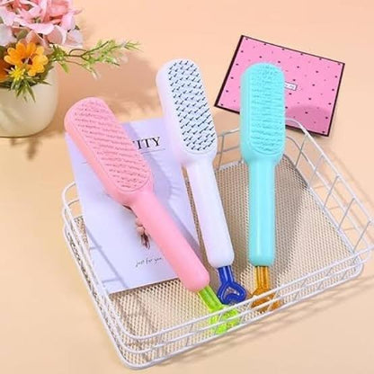 Self Cleaning Hair Brush (Minimum Order Quantity 1 Carton/300 PCs)