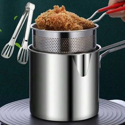 Stainless Steel Deep Fryer Pot (Minimum Order Quantity 1 Carton/48 PCs)