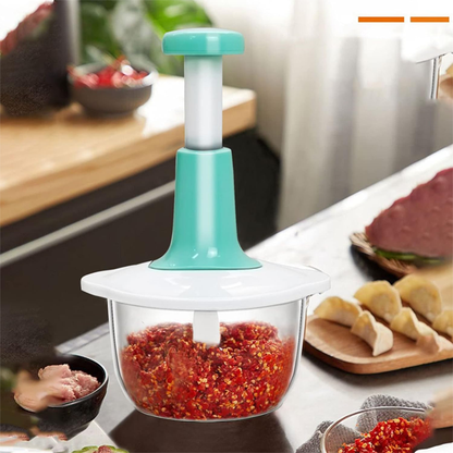 Hand Press Food Chopper 1.5 (Minimum Order Quantity 1 Carton/60 PCs)