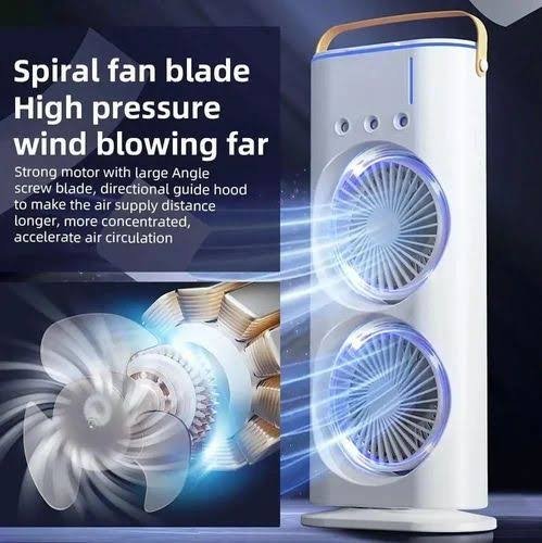 Double Nano Mist Fan (Minimum Order Quantity 1 Carton/20 PCs)