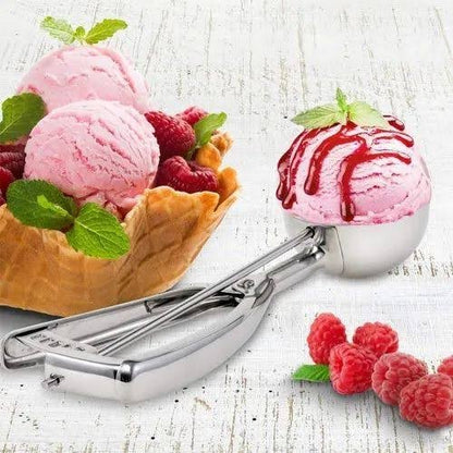 Stainless Steel Ice cream Scoop (Minimum Order Quantity 1 Carton/144 PCs)