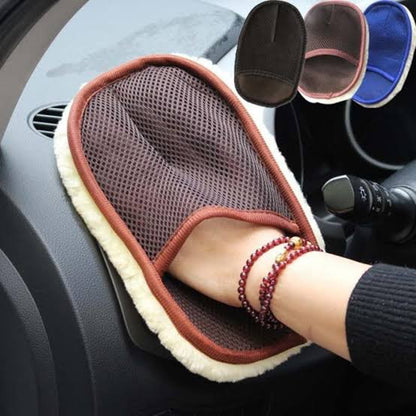 Car Cleaning Woolen Glove (Minimum Order Quantity 1 Carton/1000)