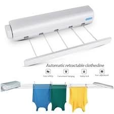 Retractable Automatic Clothesline (Minimum Order Quantity 1 Carton/32 Pcs)