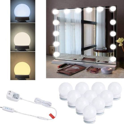 3 Colour modes Vanity Lights 10 bulbs (Minimum Order Quantity 1 Carton /60 Pcs)