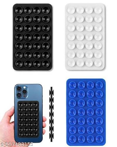 Silicone Phone Holder both sides suction cups (Minimum Order Quantity 1 Carton/1000 PCs)