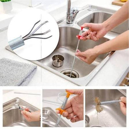 Sink Drain Clog Wire (Minimum Order Quantity 1 Carton/400 Pcs)