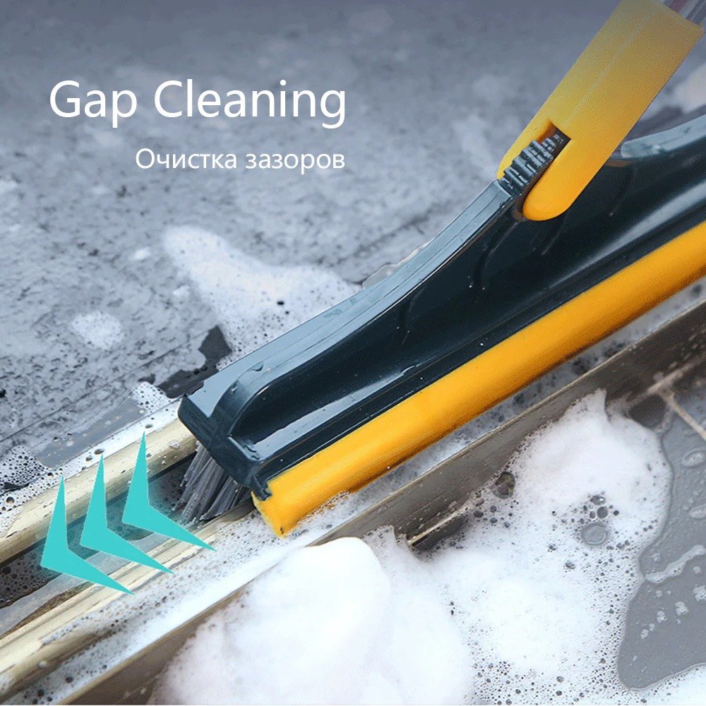 2 in 1 Brush with Wiper (Minimum Order Quantity 1 Carton/100 Pcs)