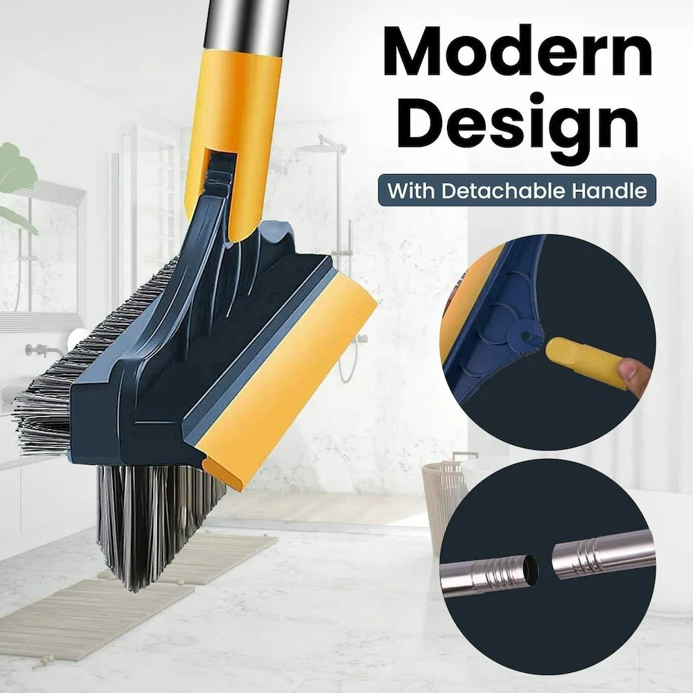2 in 1 Brush with Wiper (Minimum Order Quantity 1 Carton/100 Pcs)
