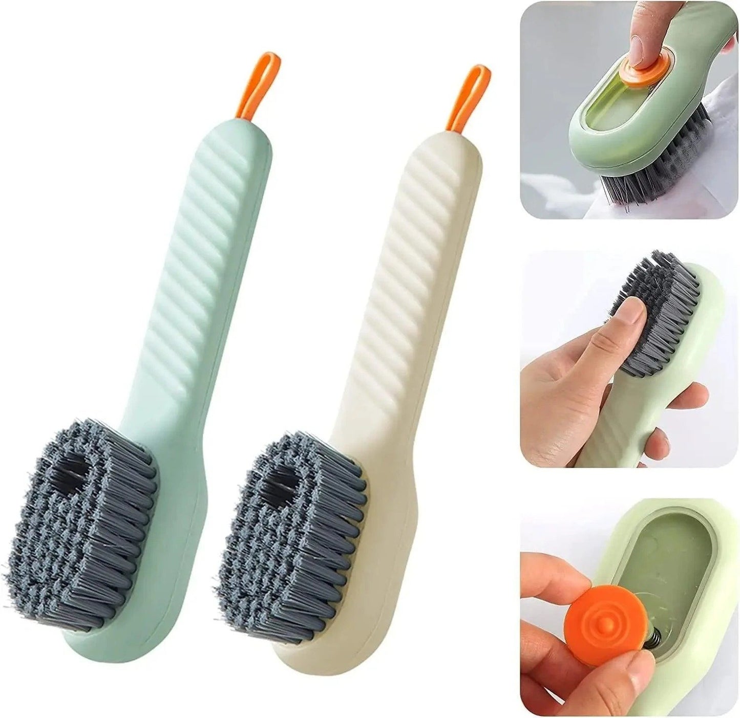 Multifunctional Liquid Cleaning Shoe Brush (Minimum Order Quantity 1 Carton/300 PCs)