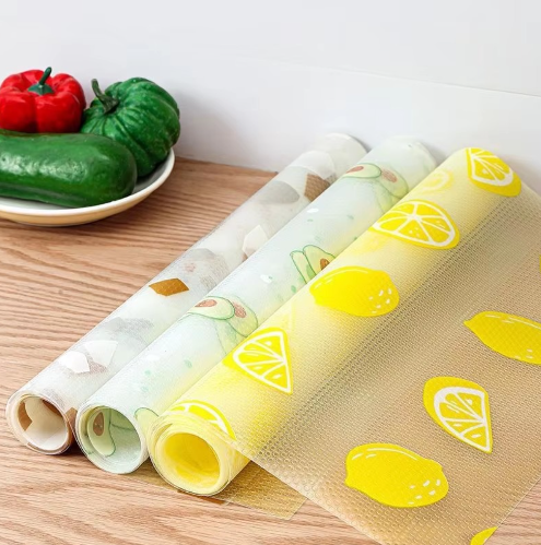 Liner Shelf Drawer Liner Cabinet Mat Decorative Film Refrigerator