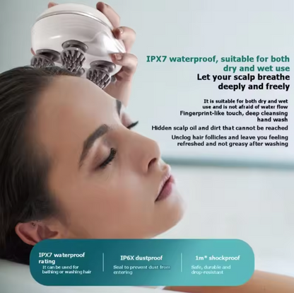For Mini For Smart Scalp Massager With Red Light