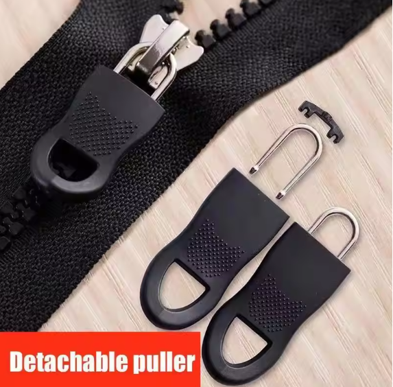 Pack of 10 Replacement Zipper Head Tool-free Removable Zipper Puller