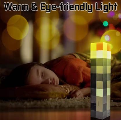 LED Night Lights Games Brownstone Torch Lamp
